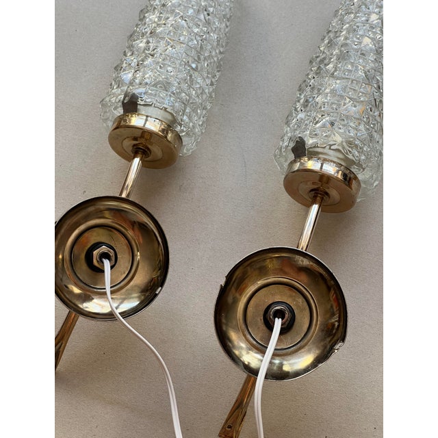 Mid-Century French Wall Lights, 1960s, Set of 2 For Sale - Image 9 of 10