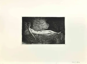 Leo Guida, The Vision, Etching, 1970s