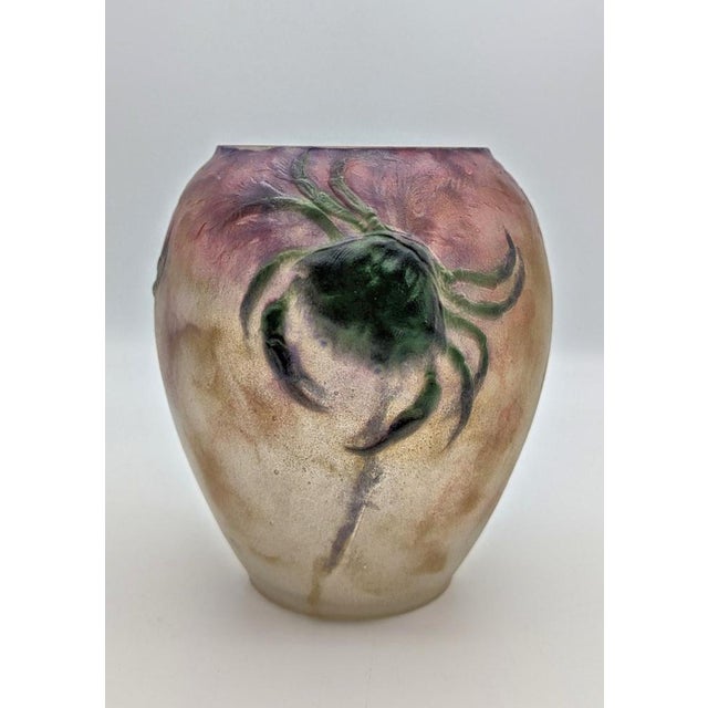 Art Deco Vase with Crabs and Seaweed by Gabriel Argy-Rousseau, 1920 For Sale - Image 9 of 9