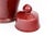 Late 20th Century Vintage Chinese Oxblood Red Glazed Lidded Temple Jar For Sale - Image 5 of 6