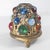 We are selling this gorgeous Aesthetic period gilt brass and jeweled fairy lamp. This lamp has many colored and faceted...