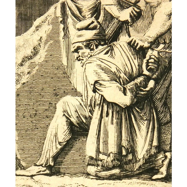 Traditional Antiquities Roman Empire Engraving, C. 1750 For Sale - Image 3 of 4
