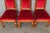 Red Chairs, Set of 4 For Sale - Image 10 of 18