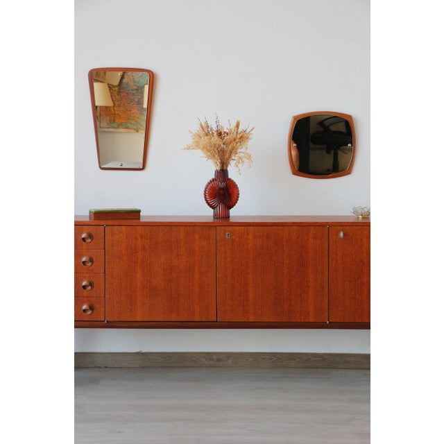 Wood Vintage Scandinavian Teak Sideboard, 1970s For Sale - Image 7 of 18