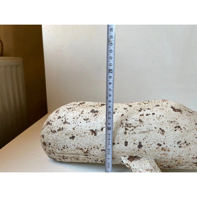 Vintage Iron Whale Sculpture Moby Dick, 1960s For Sale - Image 10 of 12