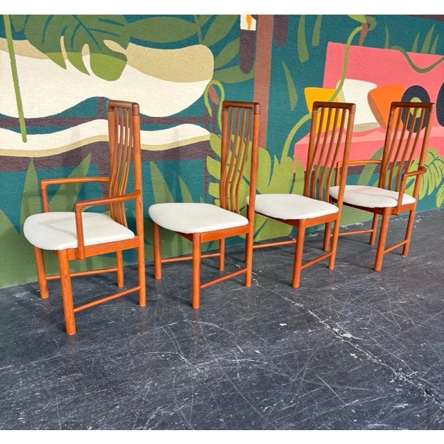 Wood Danish Teak Boltinge Dining Chairs - 4 For Sale - Image 7 of 10