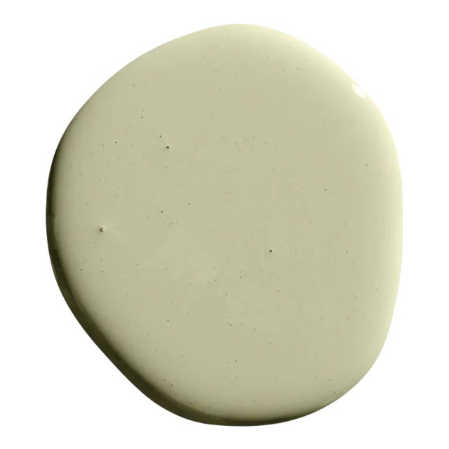 BACKDROP Adhesive Sample Swatch in Natural Habitat (Light Green with a Hint of Yellow) For Sale