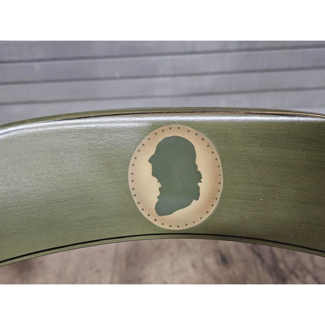 Wood 1970s Hitchcock Windsor Chairs with President John Adams - Set of 2 For Sale - Image 7 of 11