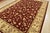 Traditional Ziegler Rug 10'1'' X 13'11'' Red Wool Traditional Hand-Knotted Oriental Carpet For Sale - Image 3 of 12