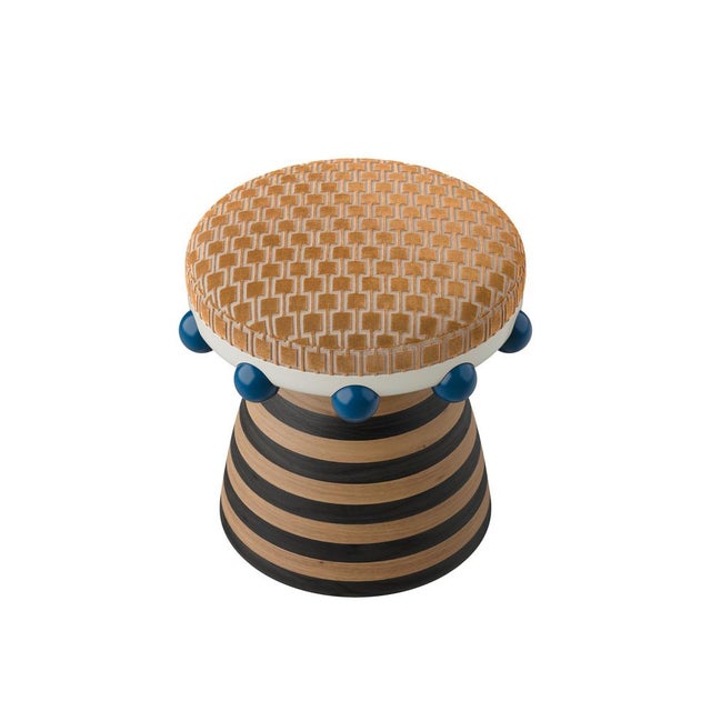 Not Yet Made - Made To Order Krom Mea Stool by Malabar For Sale - Image 5 of 10