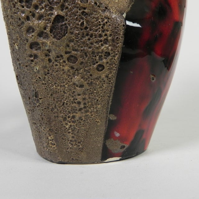 Vintage Fat Lava Vase from Vallauris, 1950s For Sale - Image 17 of 18