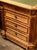 19th Century 19th Century French Beached Oak Partner's Desk For Sale - Image 5 of 7