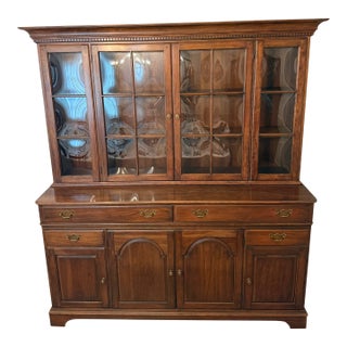 1960’s Pennsylvania House Cherry China Cabinet/Hutch For Sale