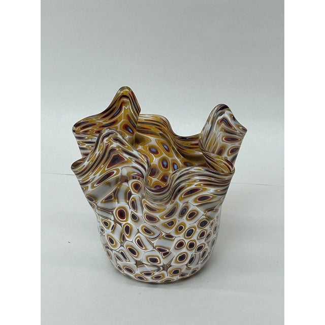 Add a vibrant touch of Italian artistry to your collection with this stunning Murano Glass *La Serenissima* Millefiori...