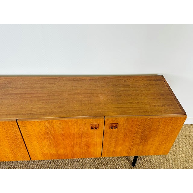 1960s Vintage Scandinavian Teak Sideboard, 1960 For Sale - Image 5 of 18