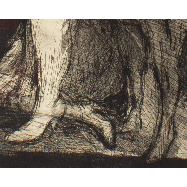 Realism “Two” Etching by James Kearns For Sale - Image 3 of 8