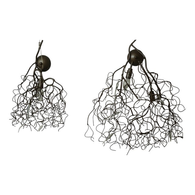 Hollywood Lamps from Brand & Van Egmond, Set of 2 For Sale - Image 9 of 10