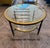 A beautiful and extremely high quality French Round Coffee Table. It came from Paris and the base made of solid brass, the...