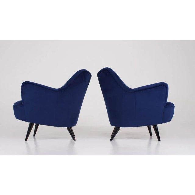 Model 6050 Armchairs by Eugen Schmidt, 1956, Set of 2 For Sale - Image 4 of 9