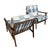 Embrace the charm of the 1950s with this stunning pair of Mid-Century Modern Lounge Chairs. Crafted from robust oak, these...