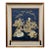 Framed Antique Japanese Silk Embroidery Fukusa Textile Panel For Sale