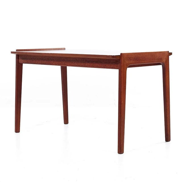 Brown Tove & Edvard Kindt-Larsen for Thorald Madsens Mid Century Danish Teak Desk For Sale - Image 8 of 11