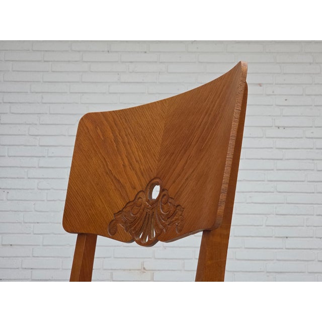 Vintage Danish Dining Chairs in Furniture Wool, 1950s, Set of 6 For Sale - Image 16 of 18