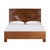 Swirl Rattan Standard Bed Queen, Golden Mahogany For Sale - Image 10 of 10