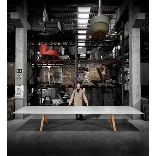 Konstantin Grcic B-150 Aluminum Table from BD Barcelona For Sale - Image 9 of 11