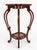 Chinoiserie Mid-Century Chinoiserie Drinks Table, Plant Stand, Hand-Carved Rosewood, 1950s For Sale - Image 3 of 7