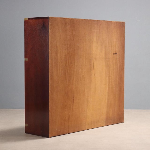 Italian Cabinet in Mahogany Veneer For Sale - Image 12 of 13