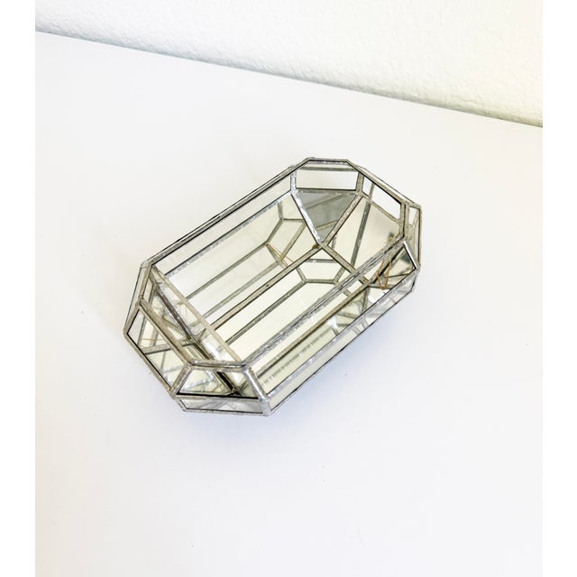 Vintage Mirrored Wall Display Box For Sale - Image 4 of 10