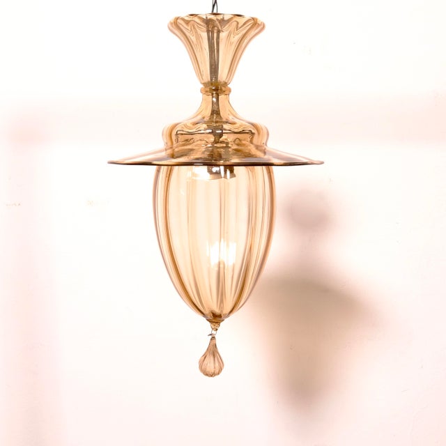 Murano Glass Pendant attributed to Napoleone Martinuzzi, Italy, 1930s For Sale - Image 14 of 14
