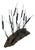 Curtis Jere Style Coastal Cattails and Driftwood Brutalist Sculpture For Sale