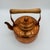 French Country Vintage L’Etoile Fantuzzi Chile Copper Kettle With Wood Handle For Sale - Image 3 of 12
