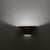 Metal Fan-Shaped Wall Lamp in Brass and Metal, 1990s For Sale - Image 7 of 9