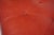 Red Tufted Leather William Switzer Armless Chair Dauphin For Sale - Image 11 of 15