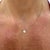 Gold Ladies 14k Yellow Gold 0.23ct Diamond Adjustable Chain Sunburst Pendant Necklace For Sale - Image 8 of 8