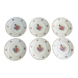 Vintage Winterling Bavaria Fine China Plates- Set of 6 For Sale