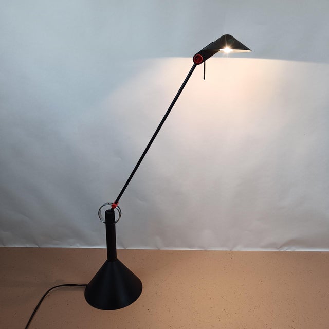 Post Modern Brilliant Leuchten table lamp – 1980s Cool table lamp by Brilliant Leuchten designed by Heico Linke in the...