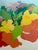Beautiful lithograph of Hibiscus flowers by Elizabeth Osborne. The colors are vibrant. It is number 27 out of a very...