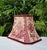 Schumacher Schumacher Toile Fabric Rectangle Lampshade Red Brown For Sale - Image 4 of 10