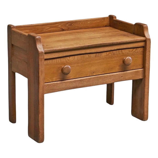 Cabinet with Drawer in Oak from Kunstmeubelen De Puydt, Belgium, 1960s For Sale