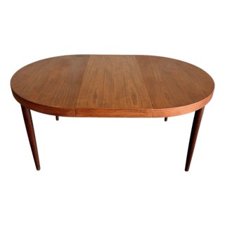 Kai Kristiansen Attrb Danish Teak Dining Table c.1960’s, 2 Leaves For Sale