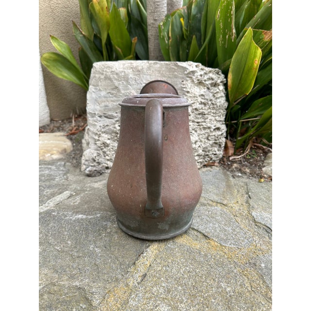 Vintage 1980’s Copper Watering Can For Sale - Image 9 of 14