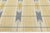Ivory Swedish Style Flat-Weave Wool Rug in Warm Gold, Soft Grey, and Ivory Geometric For Sale - Image 8 of 12