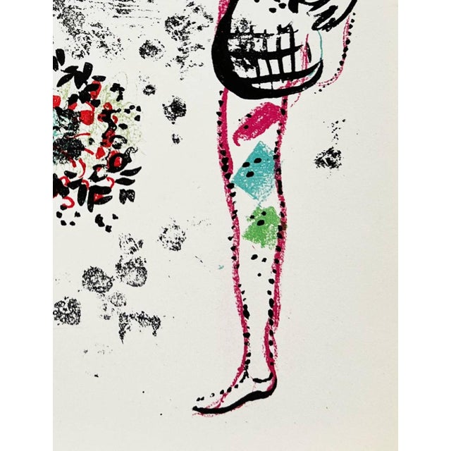 Marc Chagall, Acrobats at Play, 1960, Lithograph For Sale - Image 3 of 6
