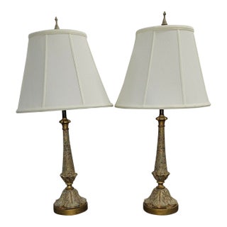 Pair of Sarreid Buffet Lamps For Sale