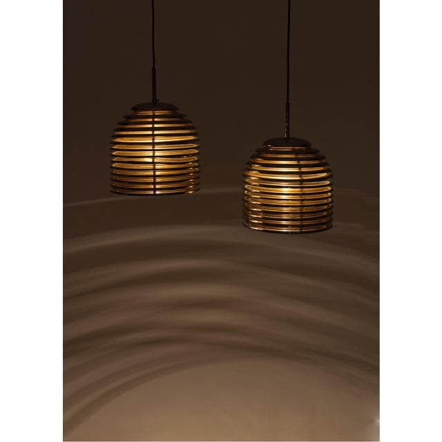 1970s Saturn Pendant Lamps by Kazuo Motozawa for Staff, Germany, 1970s, Set of 2 For Sale - Image 5 of 8