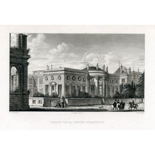 Illustration 1830s, Views of Paris Prints, Set of 4, Original Antique Engravings, England For Sale - Image 3 of 5